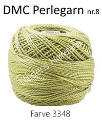 DMC Perlegarn nr. 8 farve 3348